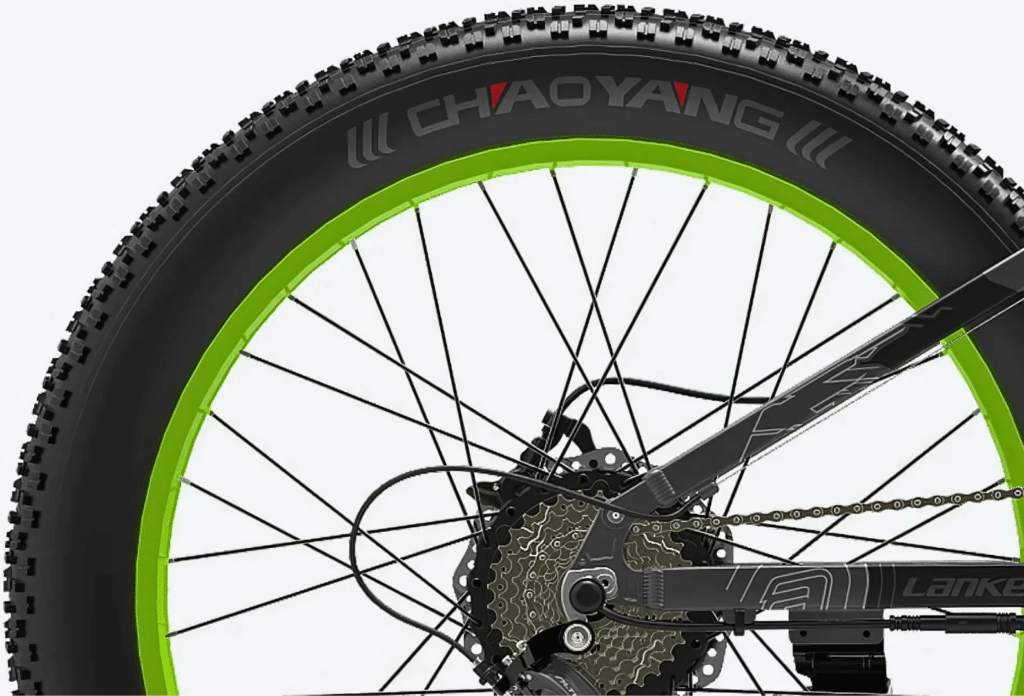 Lankeleisi XT750 Plus les pneus