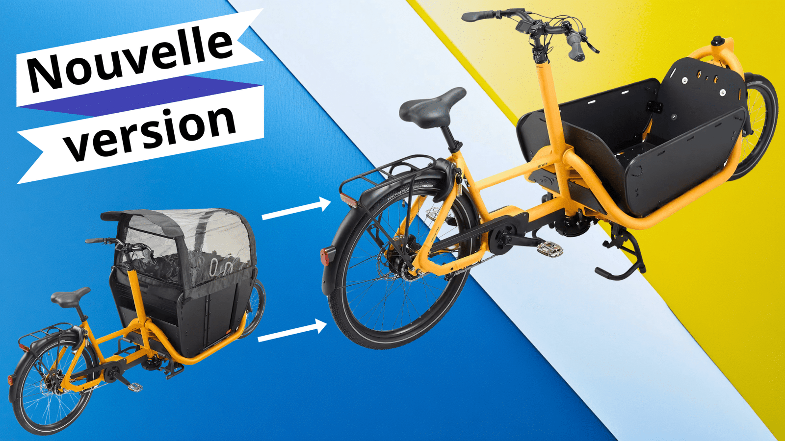 Vélo cargo F900E Box le vélo cargo électrique se réinvente pour les pros et les particuliers