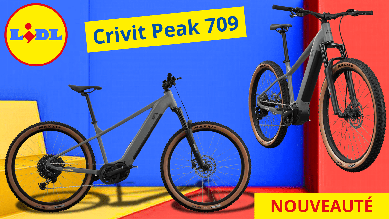 Crivit Peak 709 le tout premier VTT électrique Lidl qui va chambouler le marché