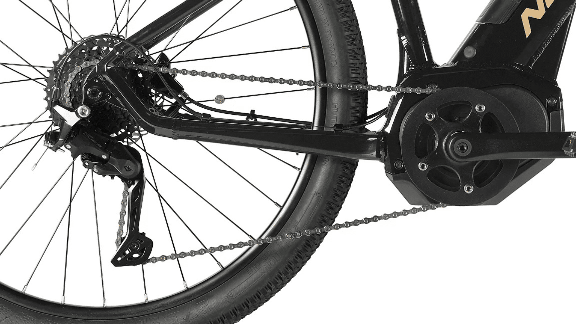 Transmission Shimano CUES 9 vitesses du Nakamura E-Summit 730