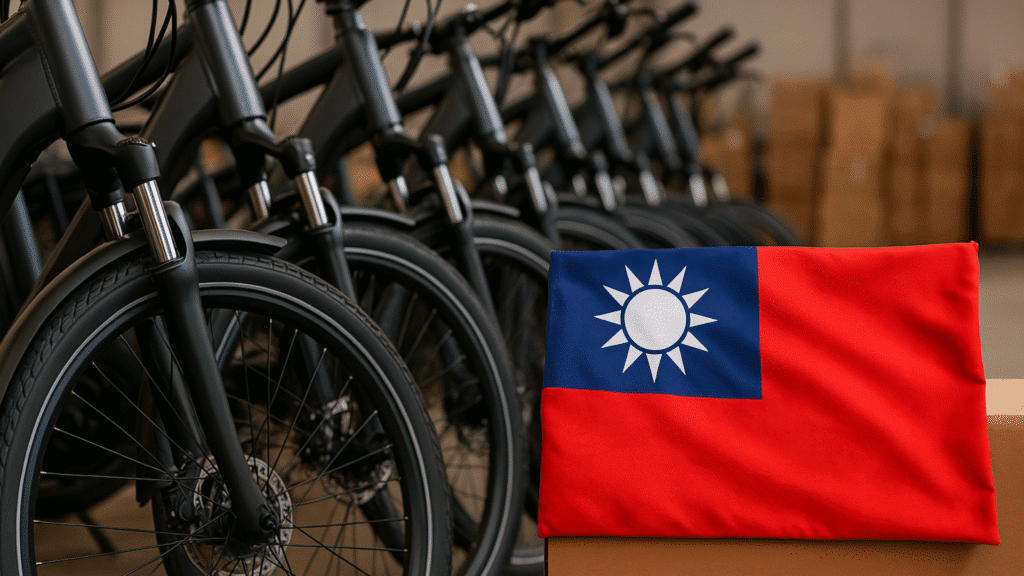 Rebond timide pour les exportations de vélos électriques taïwanais au 1ᵉʳ trimestre 2025