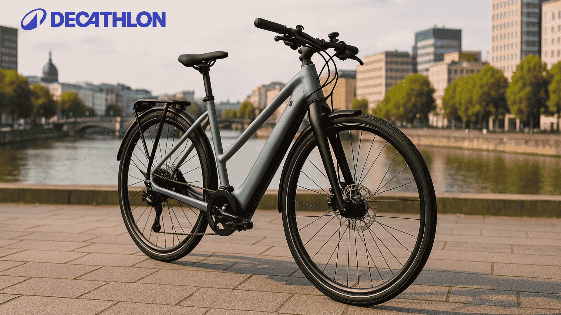 Elops LD 500E le vélo de ville électrique star de Decathlon à prix cassé jusqu'au 9 juin