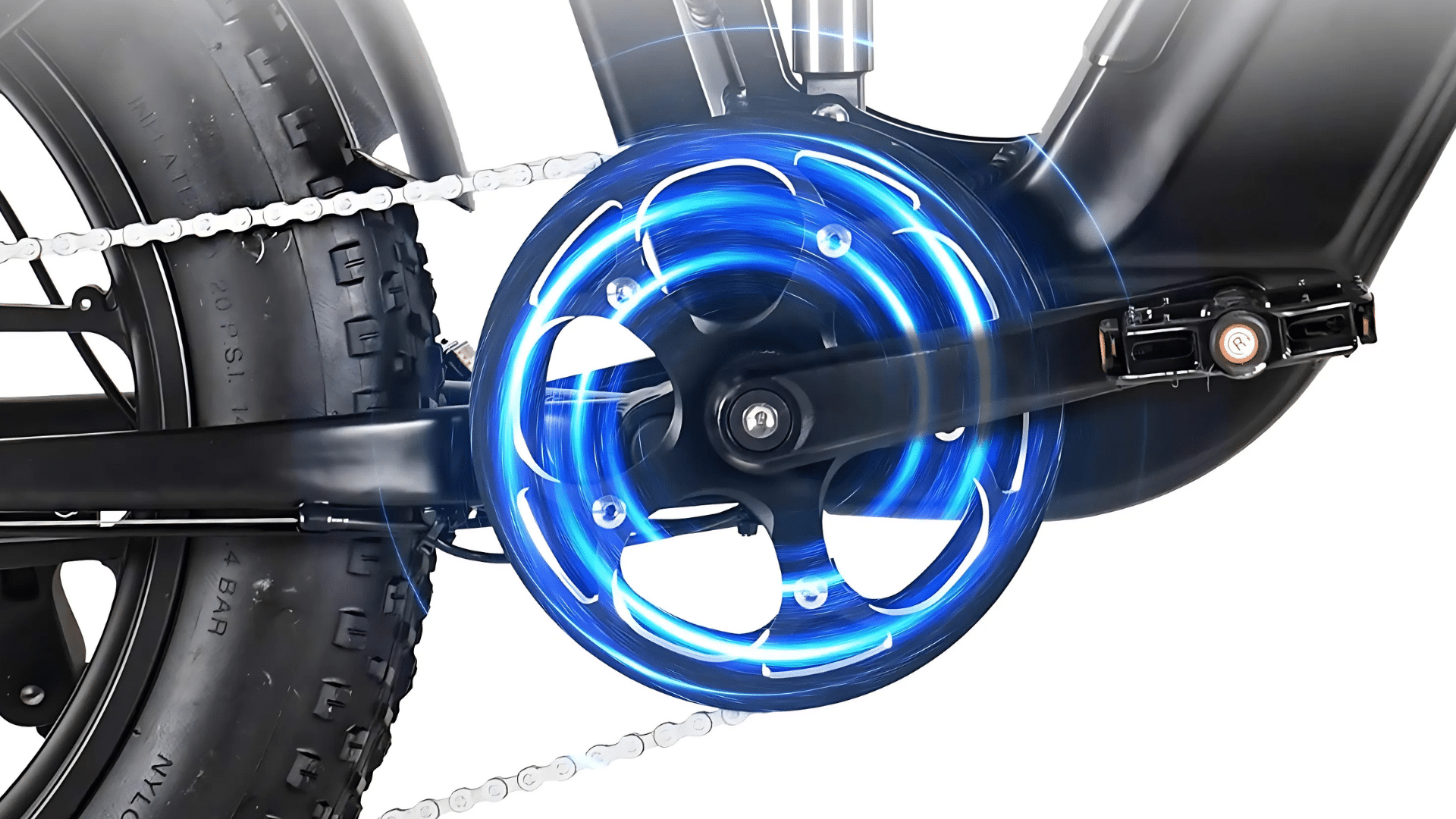 Moteur central de 60 Nm du Cmacewheel V20