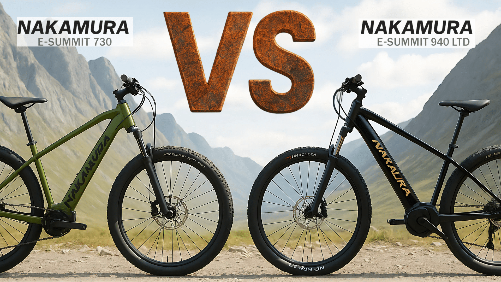 Comparatif Nakamura E-Summit 730 vs Nakamura E-Summit 940 LTD