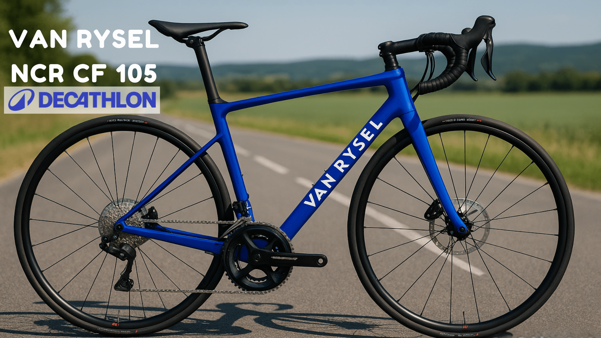 Decathlon sort le VAN RYSEL NCR CF 105 en Bleu