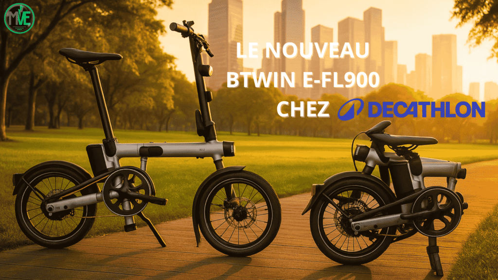 Btwin E-FL900 : le nouveau vélo pliant électrique de Decathlon qui va tout changer