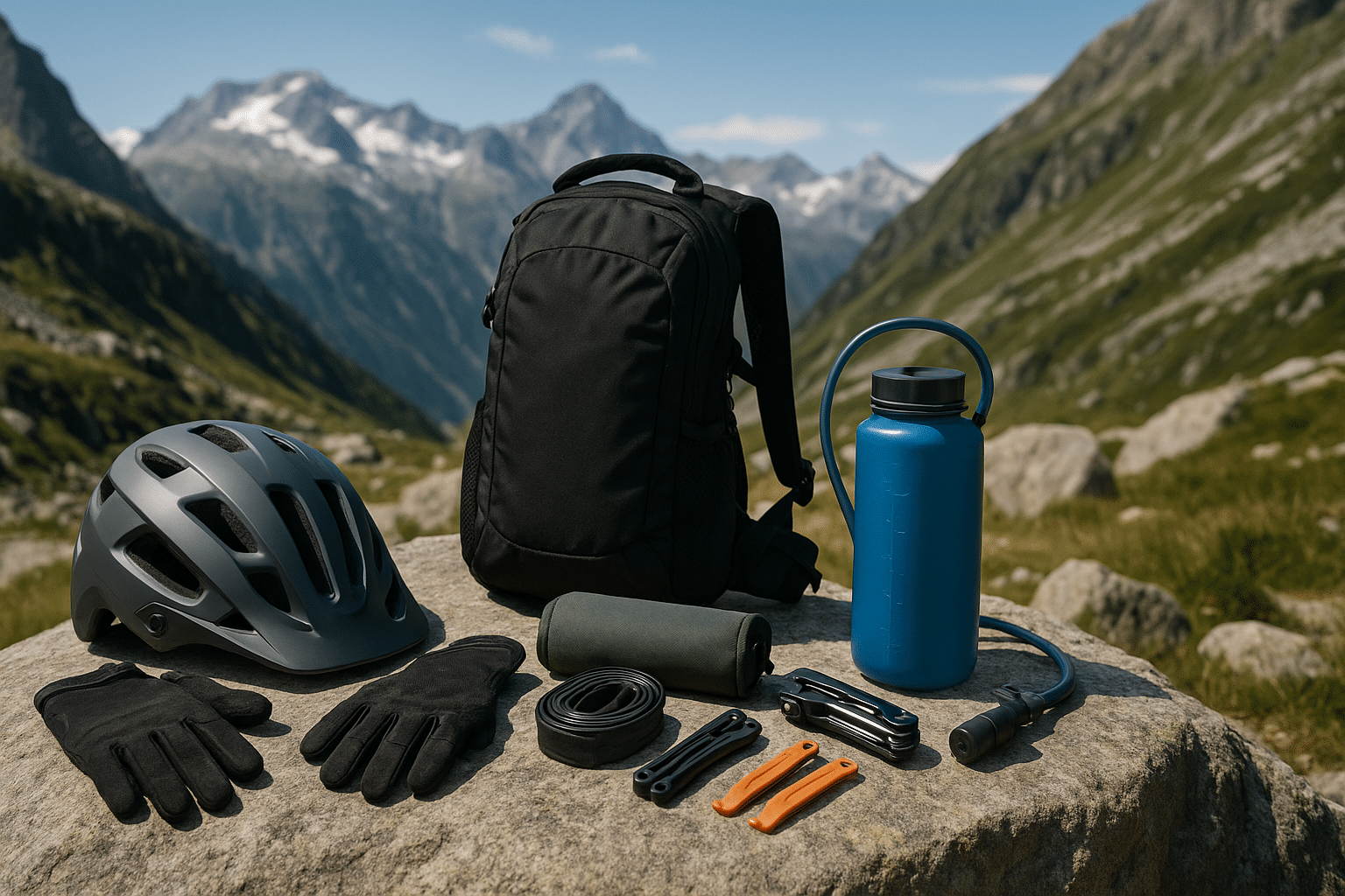 Equipement pour pratiquer le VTT