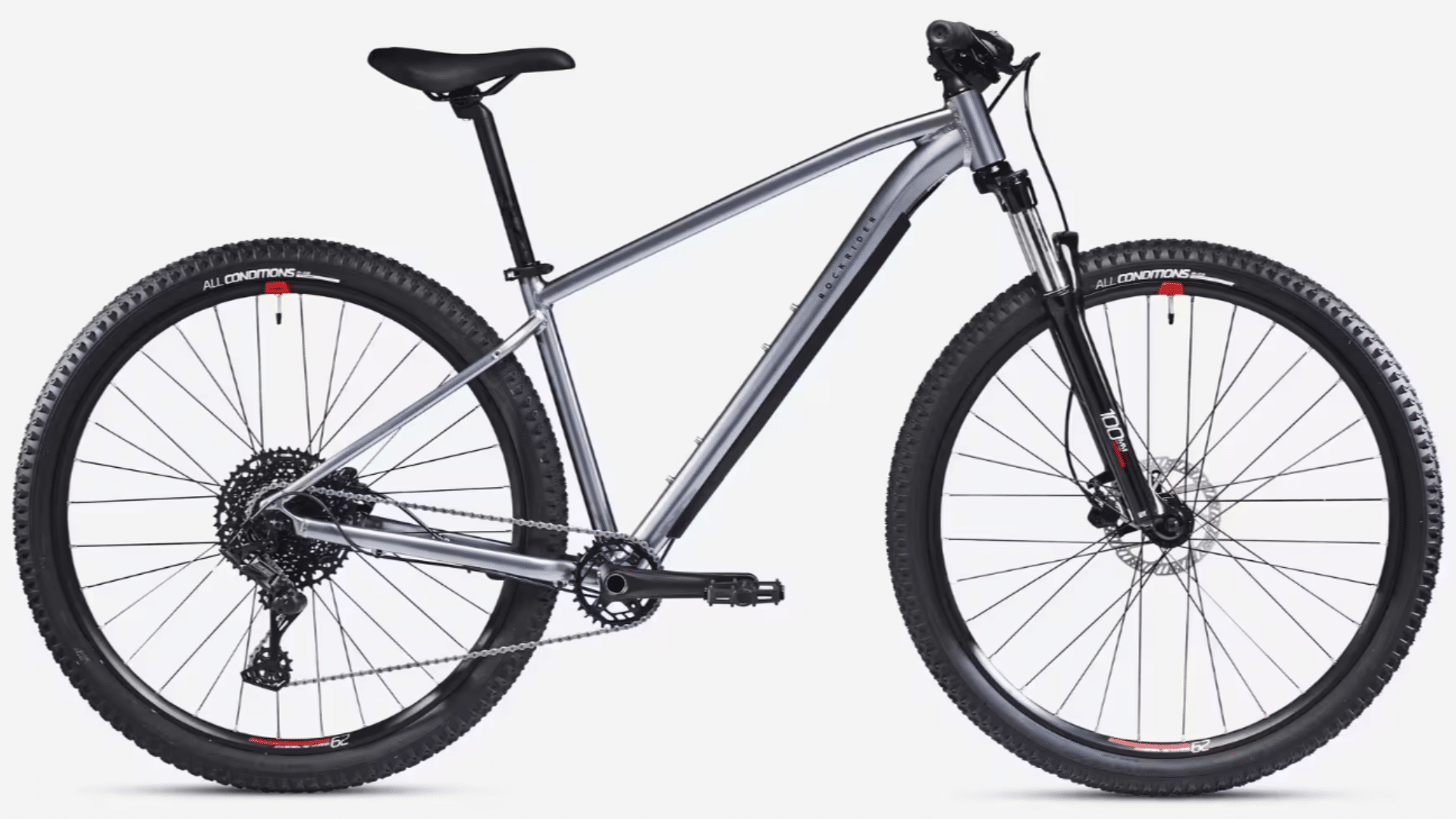 Le Rockrider EXPL 520 s'adresse aux débutants qui veulent un vélo de grande qualité.
