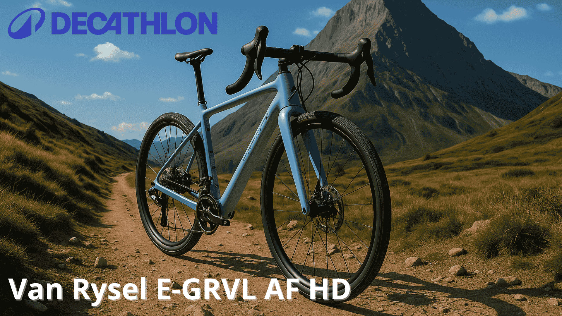 Van Rysel E-GRVL AF HD la mise à jour électrique qui repousse les limites du gravel !