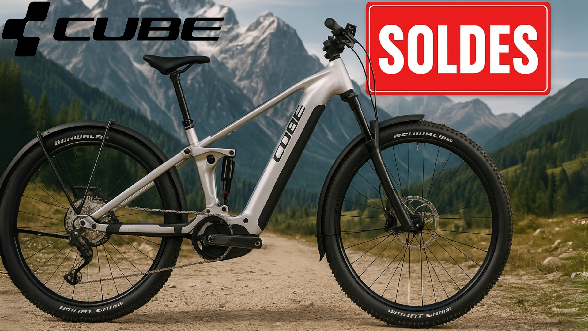 Vélo électrique Cube en soldes pour cet été