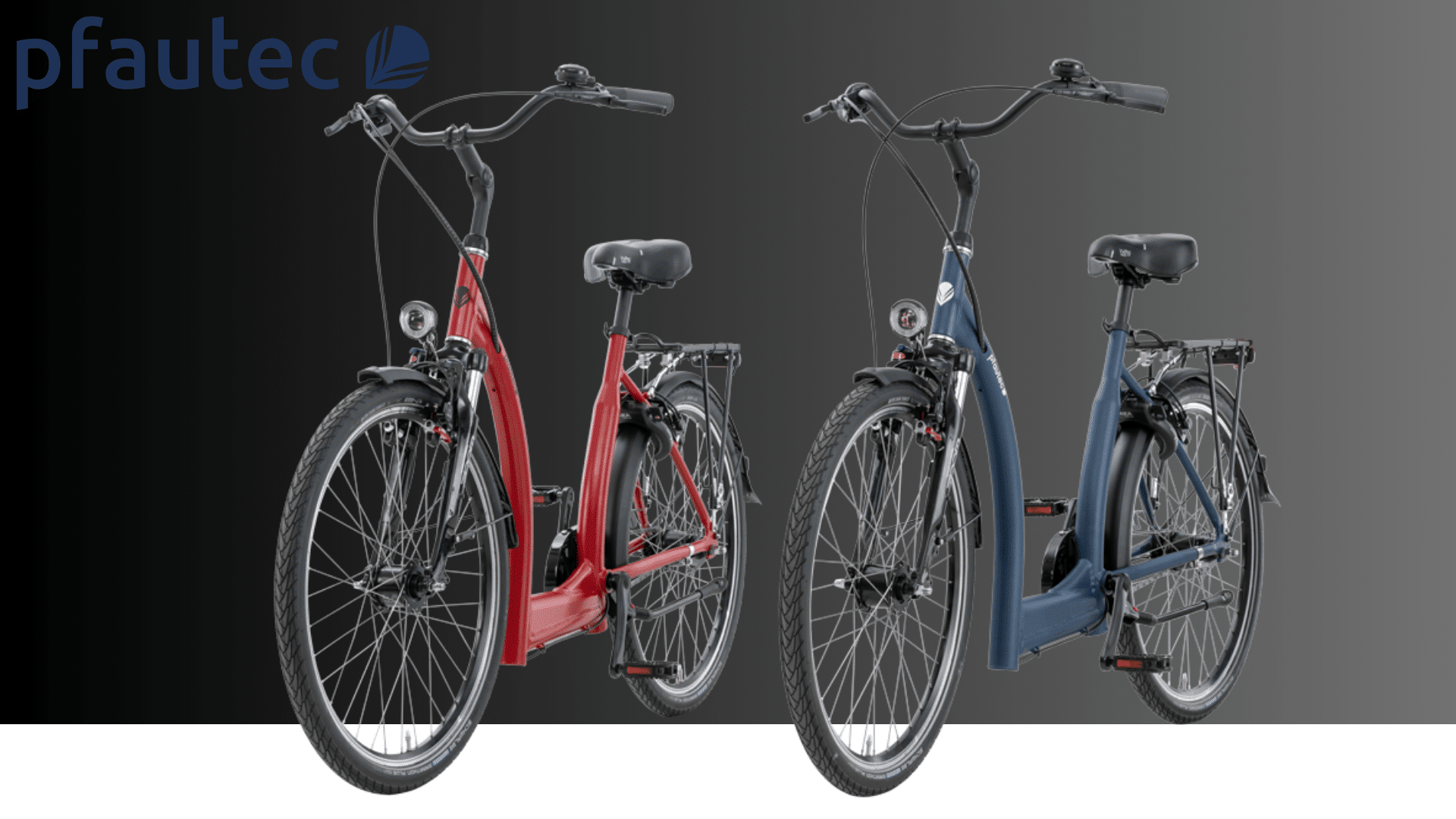 Les vélos de ville à cadre vraiment bas pfautec Fena