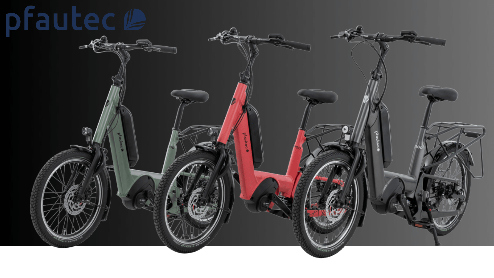 Les 3 colories de vélos adaptés de pfautec Smoo