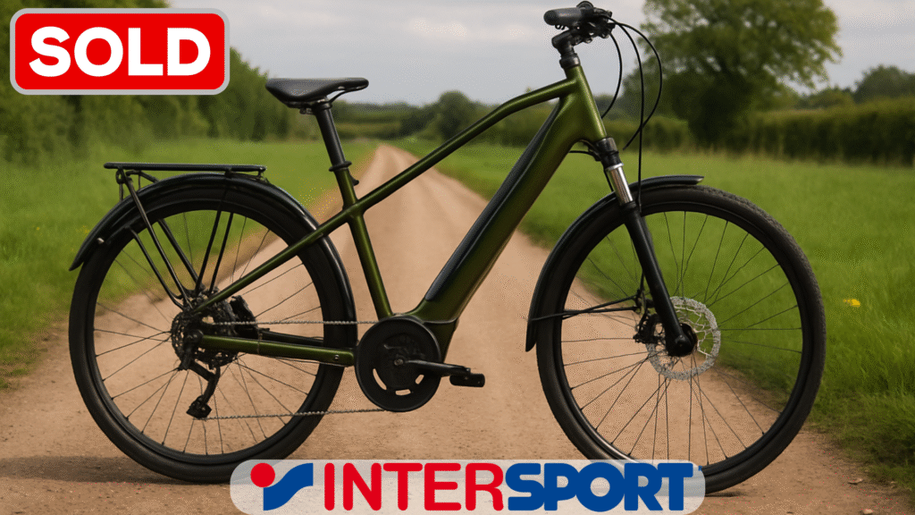 Soldes d’été 2025 Intersport : Économisez 400 € sur le VTC électrique Nakamura Crossover A !