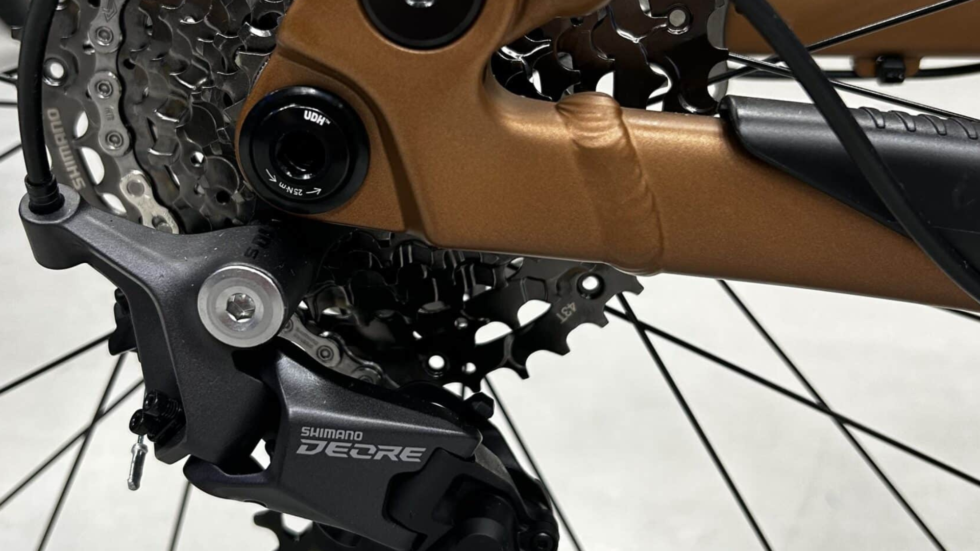 Dérailleur Shimano Deore du Rockrider E-Expl 700 S