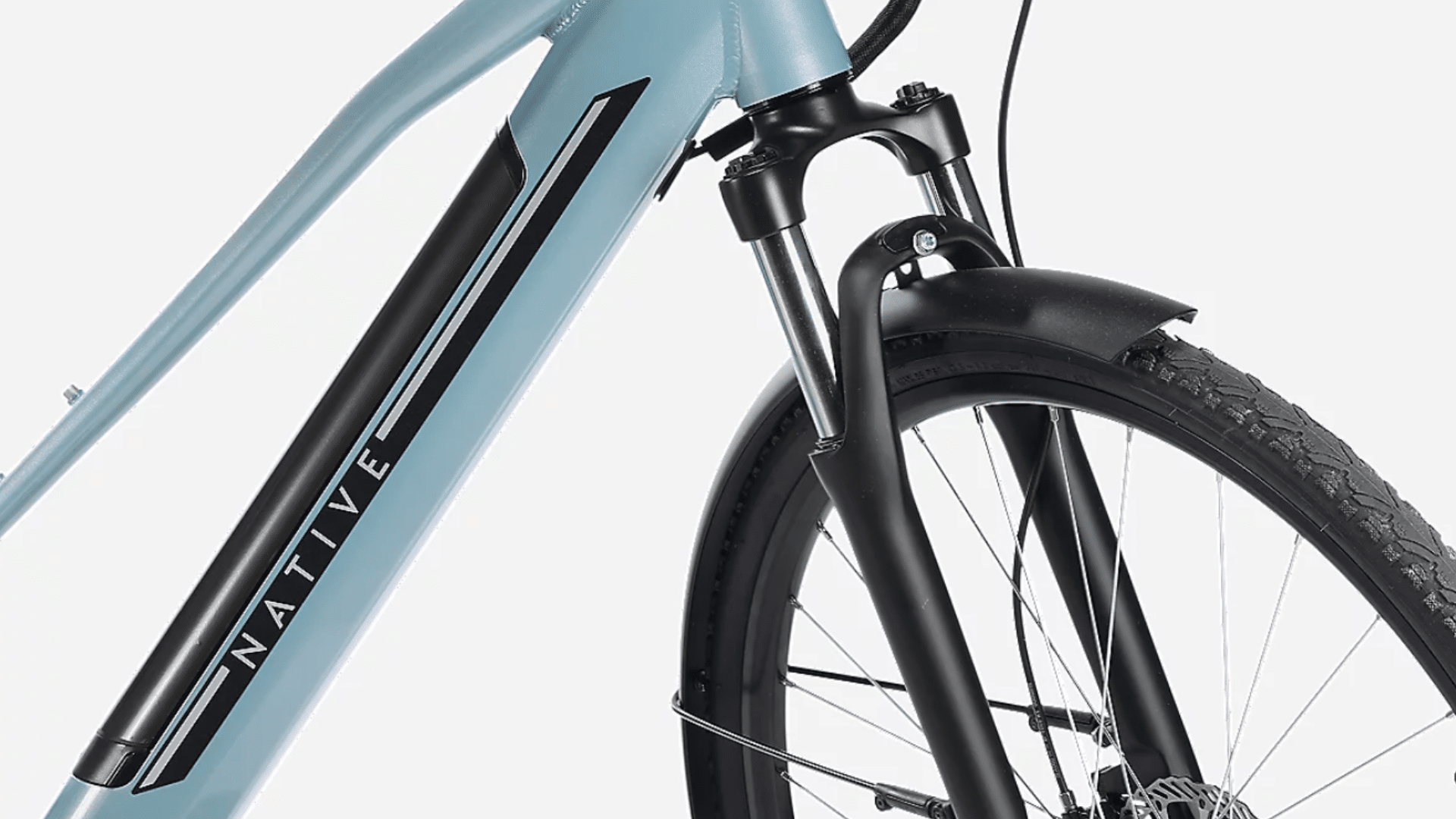 Fourche suspendue à ressort 65 mm du Nakamura Crossover Native S LTD.