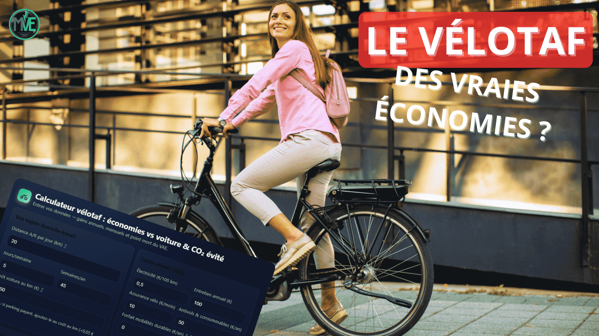 Vélotaf électrique transformer 1h de transport en plaisir quotidien avec notre calculateur
