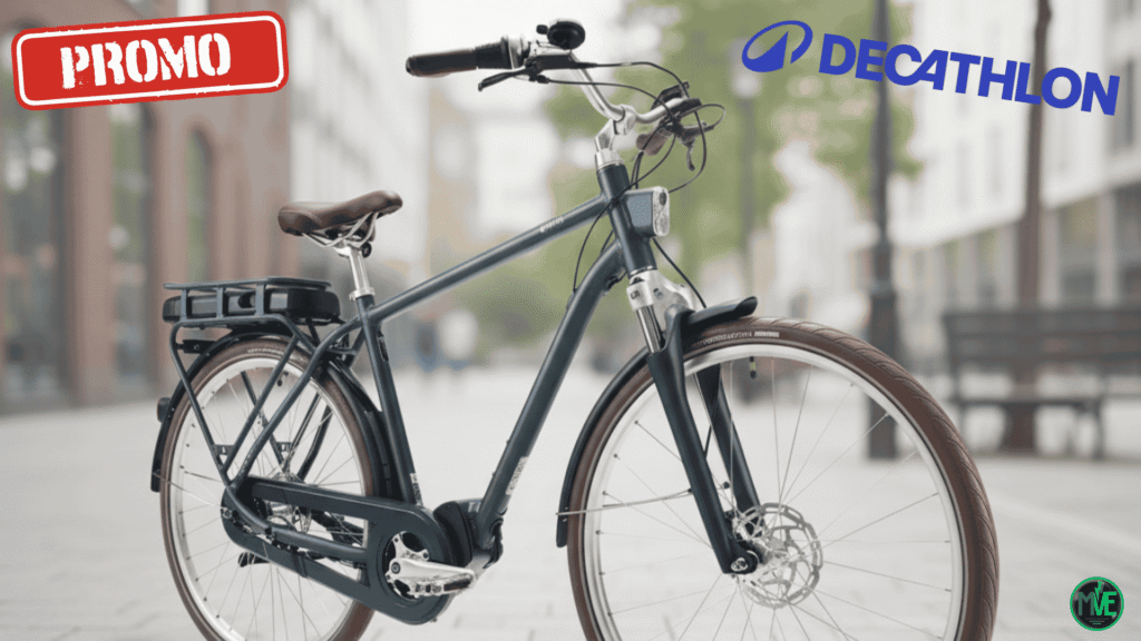 À saisir : Decathlon dégaine une grosse promo sur un vélo électrique de ville connecté !
