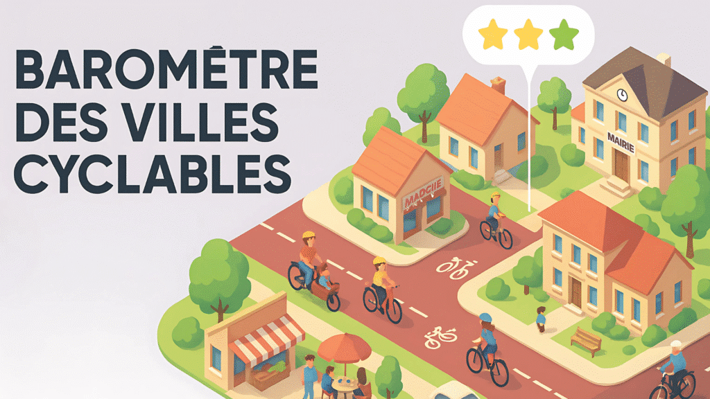 Baromètre des villes cyclables 2025 : Où fait-il bon de faire du vélo en France ?