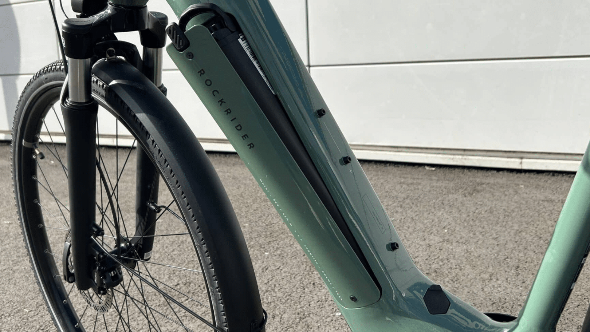 Batterie Samsung 504 Wh intégrée du Rockrider E-ACTV 500