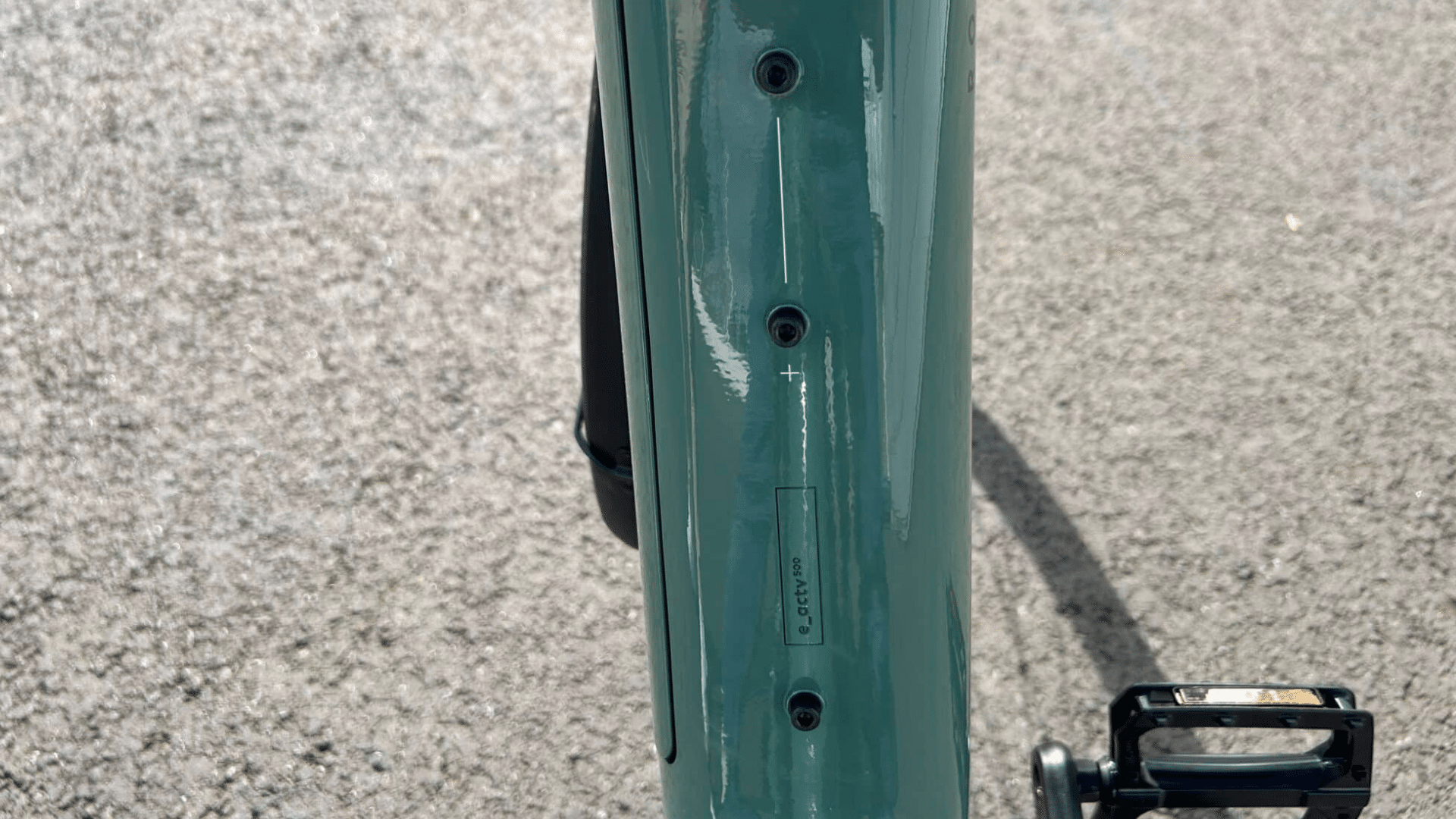 Insert de fixation pour accessoires du E-ACTV 500
