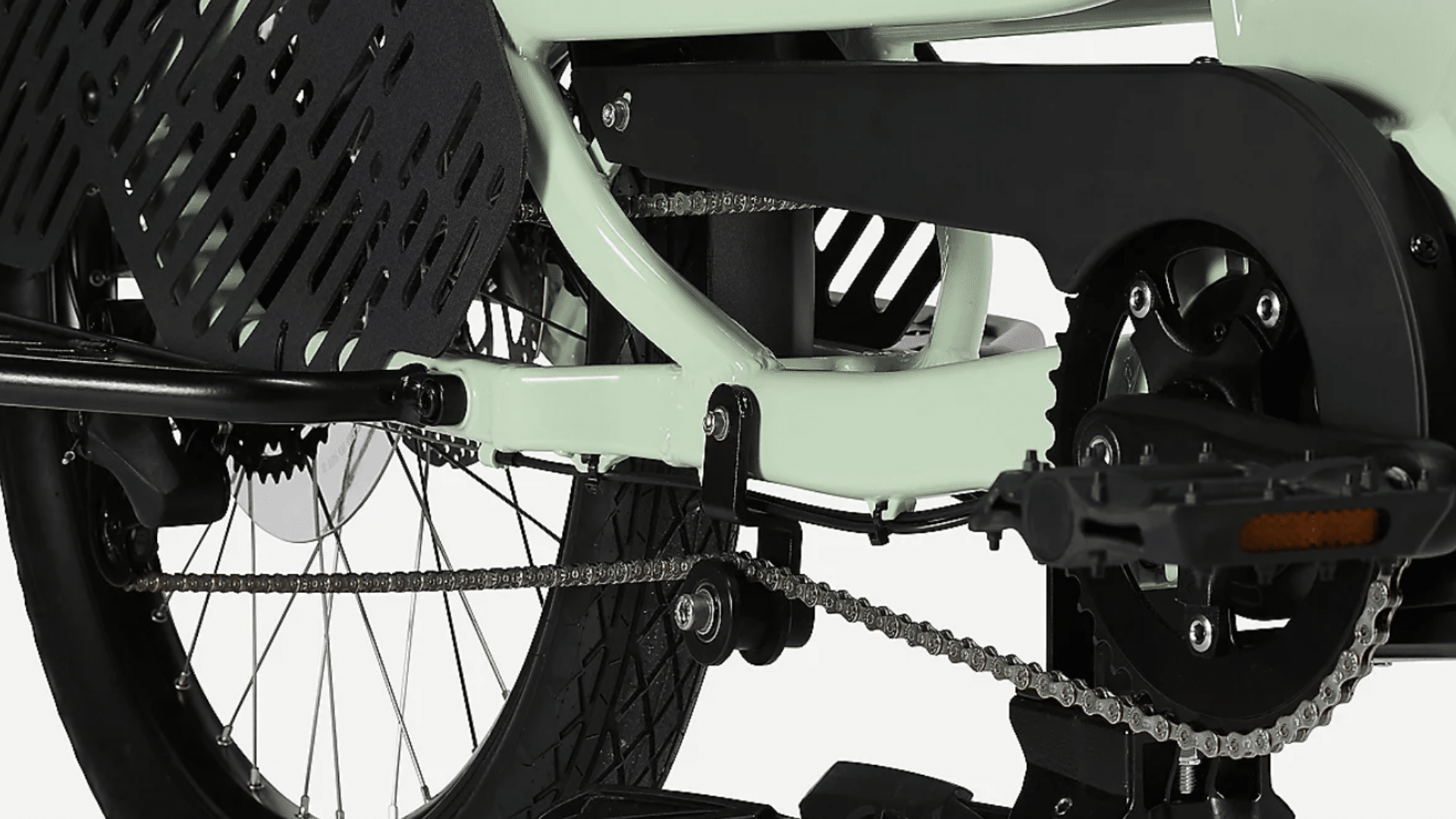 Transmission Tektro 9 vitesses avec cassette 11-46 dents du Nakamura Crossover Longtail