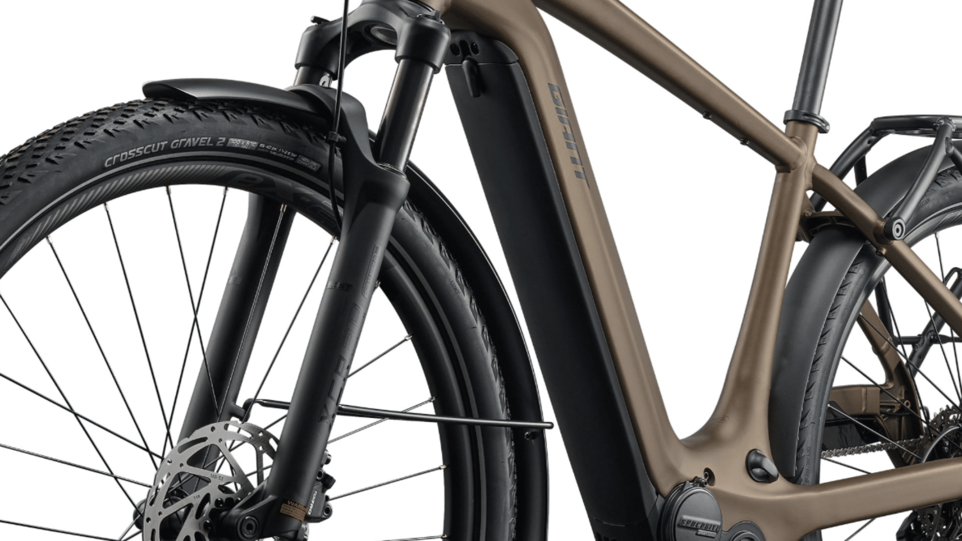 Fourche SR Suntour XCR34 100 mm du Giant Explore E+ 2025