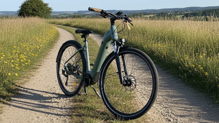 Rockrider E-ACTV 500 Decathlon : test du VTC électrique à moteur central Yamaha