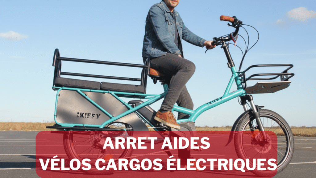 Aide à l’achat des vélos cargos : un dispositif définitivement arrêté après de nouvelles fraudes