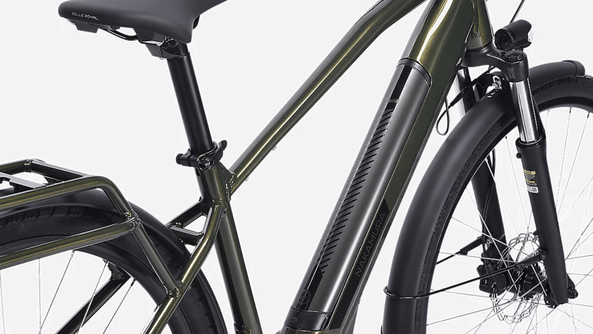 Batterie intégrée 460 Wh du Nakamura Crossover A offrant jusqu’à 100 km d’autonomie