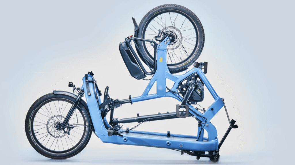 Fold Cargo Bike : enfin un vélo cargo électrique qu’on peut plier en moins de 40 secondes ?