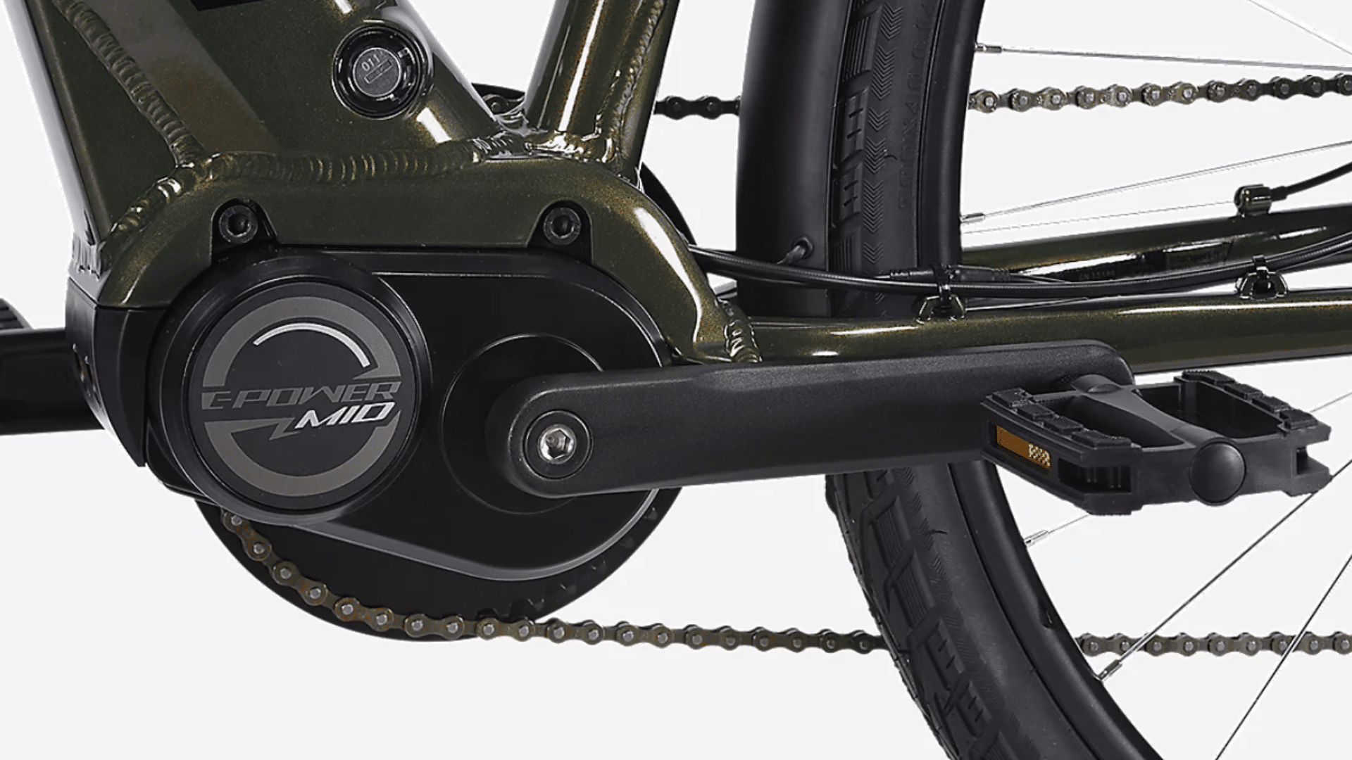 Moteur central Naka E-Power 80 Nm du Nakamura Crossover A offrant une assistance fluide et équilibrée