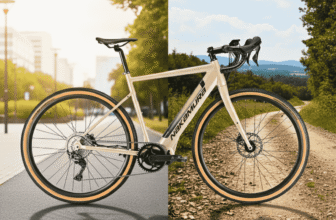 Gravel électrique Nakamura E-ALLROAD, polyvalent pour route et chemins, avec moteur central et batterie intégrée