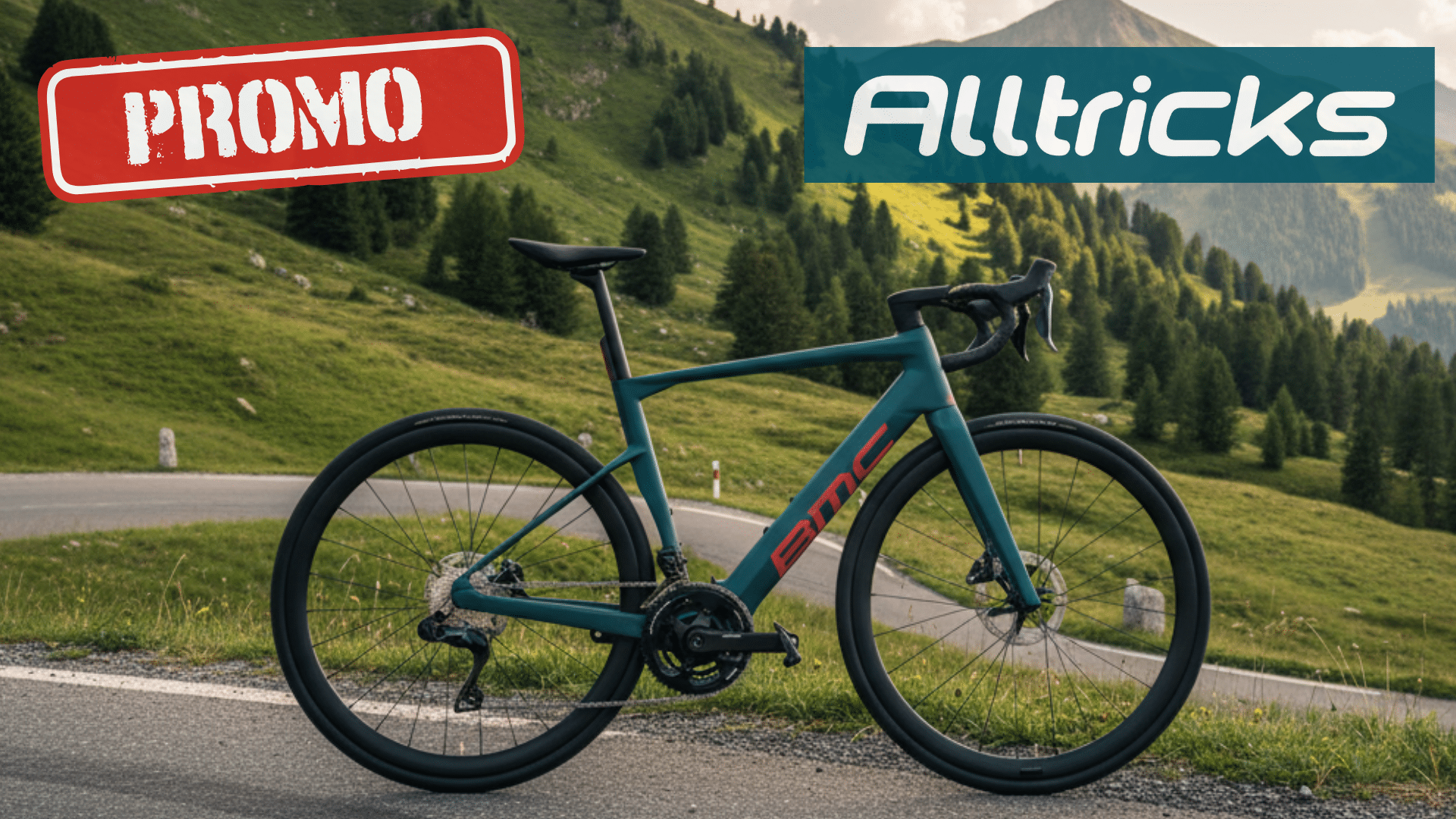 Vélo de route électrique BMC Roadmachine 01 AMP One en promotion à 5 969,99 €, modèle carbone haut de gamme léger et endurant