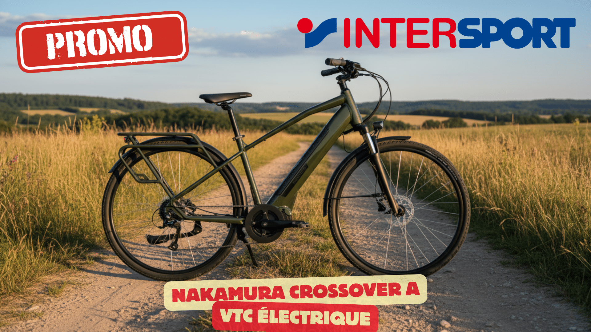 VTC électrique Nakamura Crossover A en promotion chez Intersport