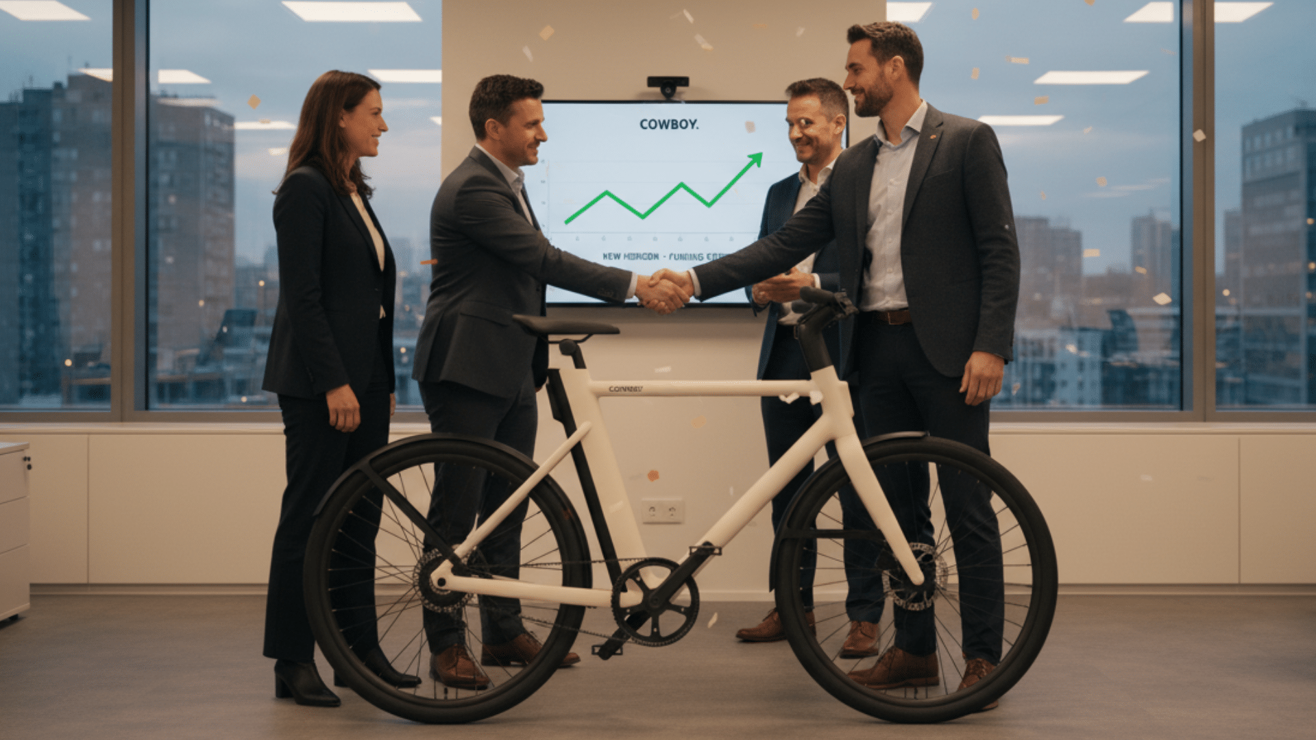 Rachat de Cowboy par Rebirth, la start-up belge de vélos électriques design et connectés