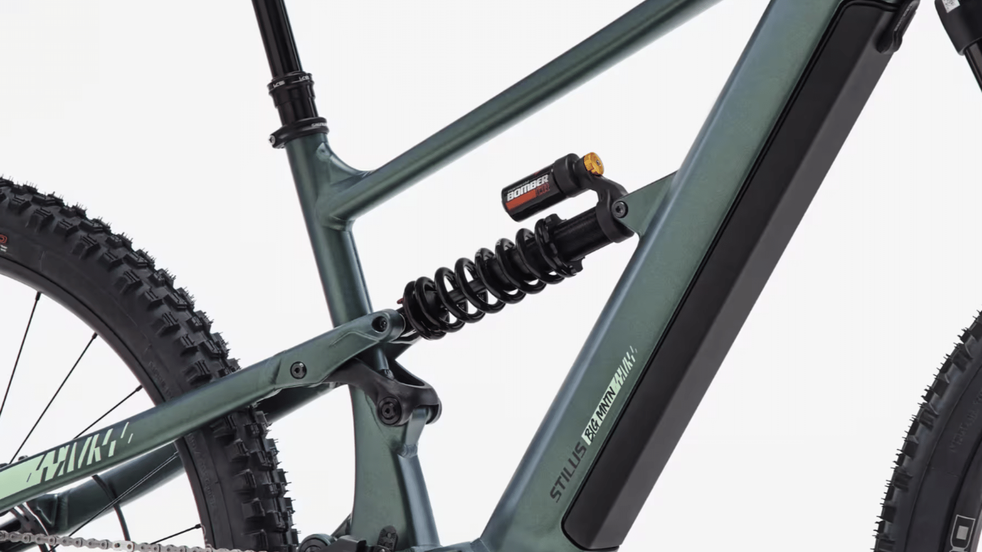 Batterie Bosch Powertube 750 Wh intégrée au cadre du Lombardo Stilus E-Big Mountain avec écran Bosch Kiox 300 connecté