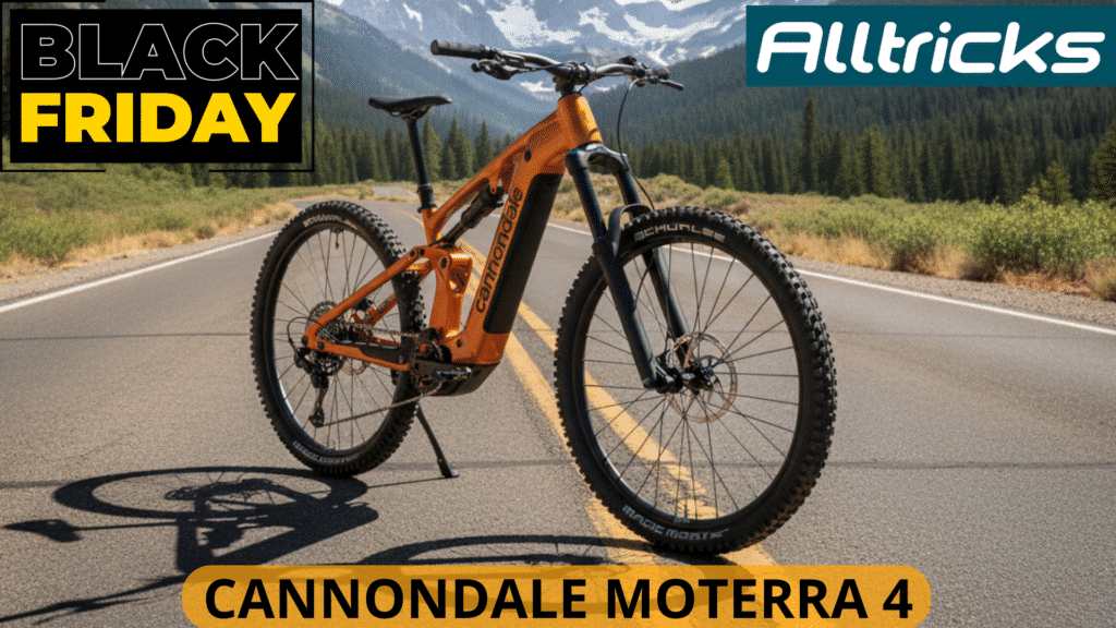 Promotion Cannondale Moterra 4 à 4 499,99 € chez Alltricks, VTTAE puissant avec moteur Bosch pour terrains exigeants