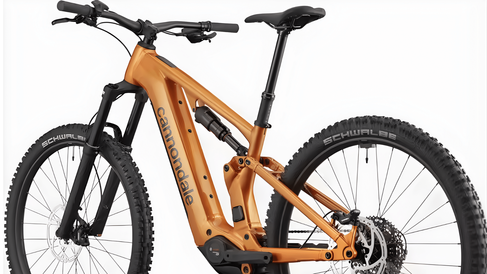 Cadre SmartForm C1 du Cannondale Moterra 4 avec débattement arrière 150 mm