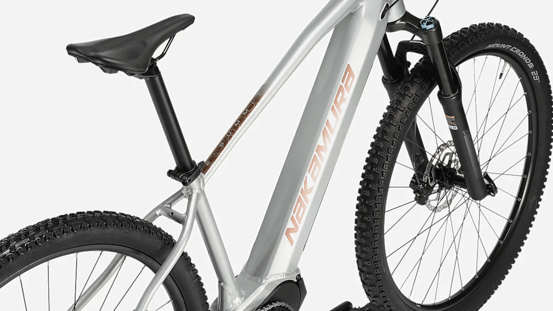 Cadre en aluminium du Nakamura E-Summit 940 LTD avec batterie intégrée