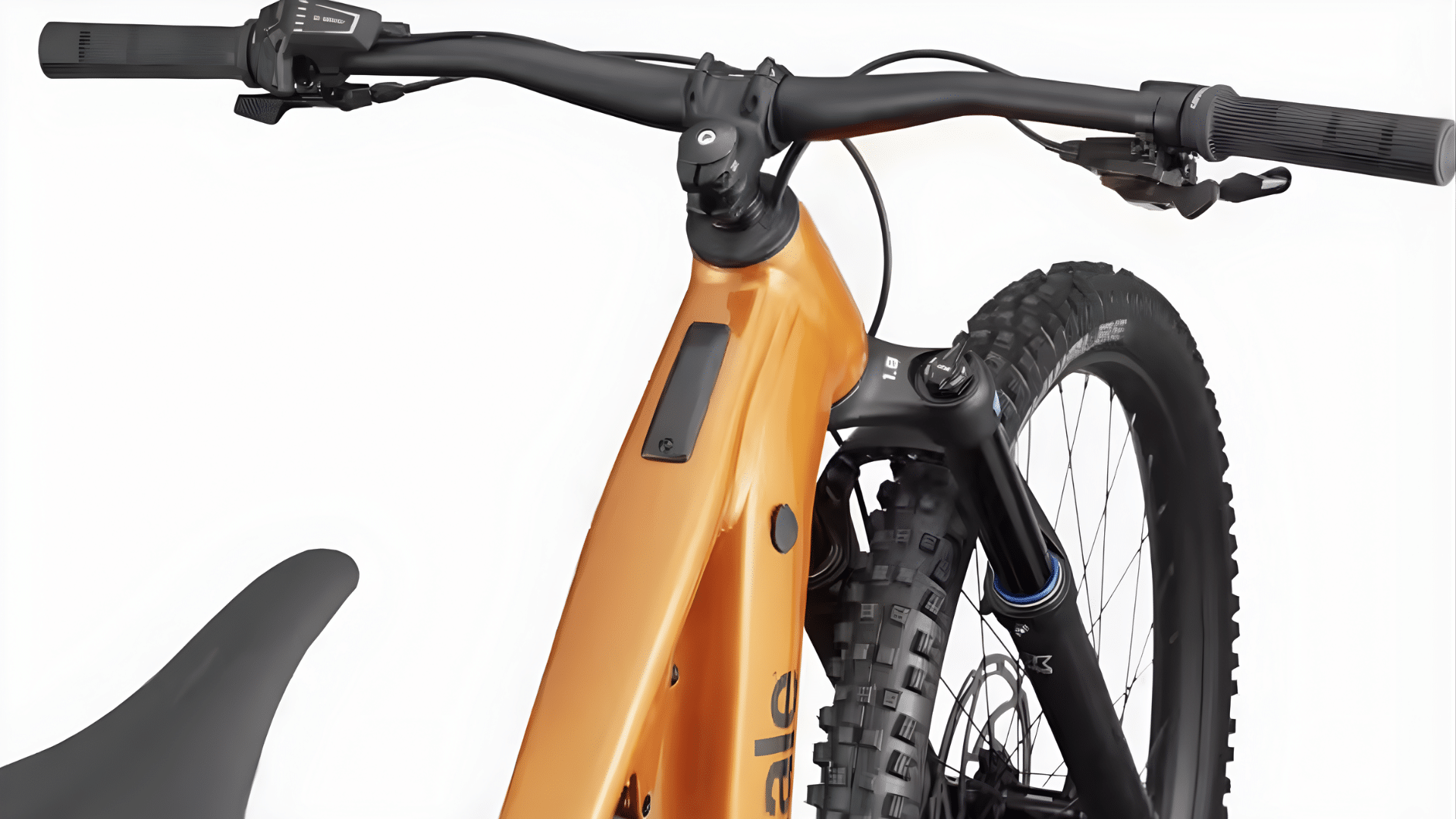 Cintre Cannondale 3 Riser 800 mm, potence 40 mm et tige de selle télescopique DownLow Dropper du Moterra 4