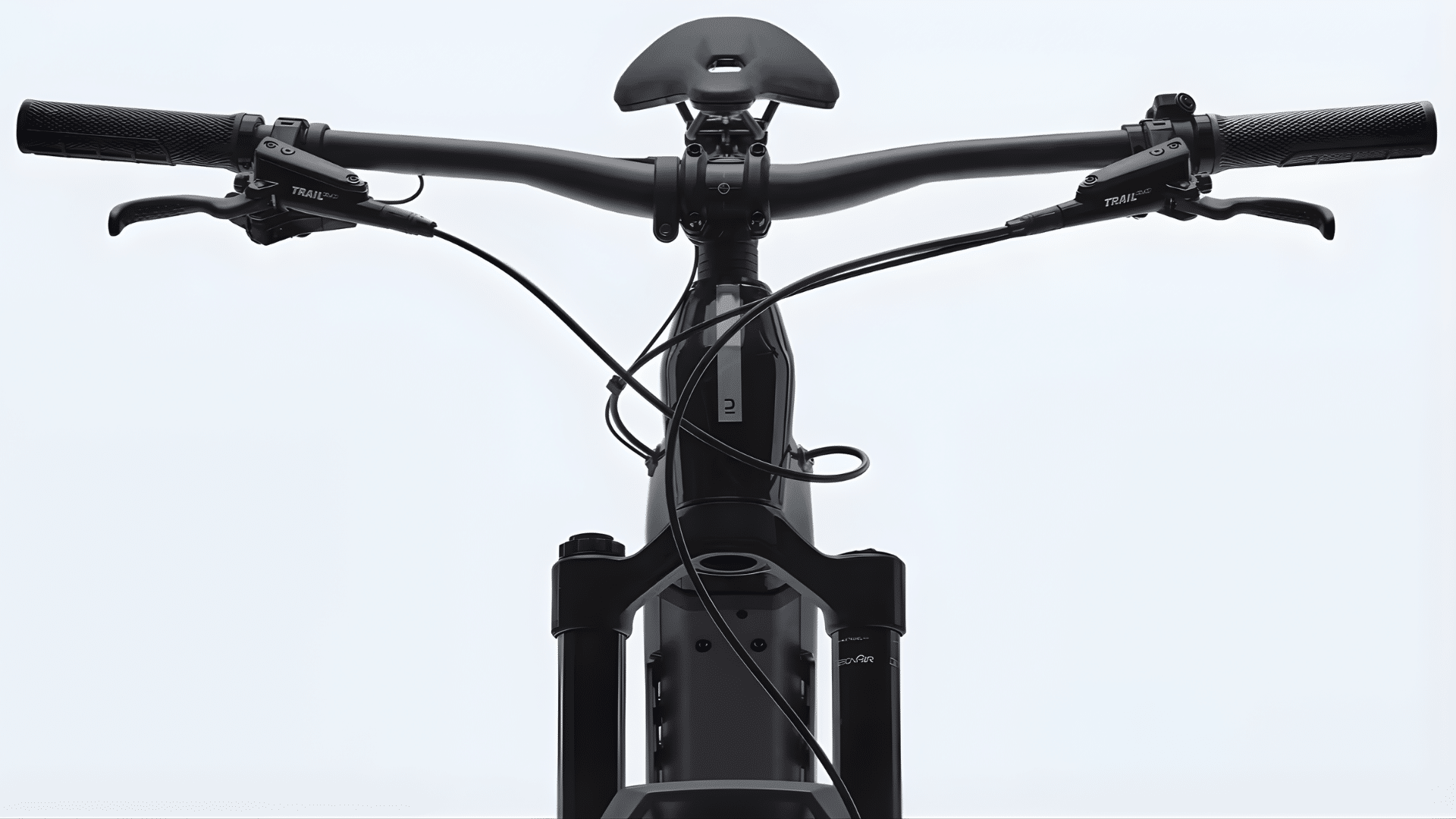 Cadre aluminium 6061 du Rockrider E-Feel 900S Team Edition, fabriqué au Canada avec une géométrie compacte orientée pilotage.