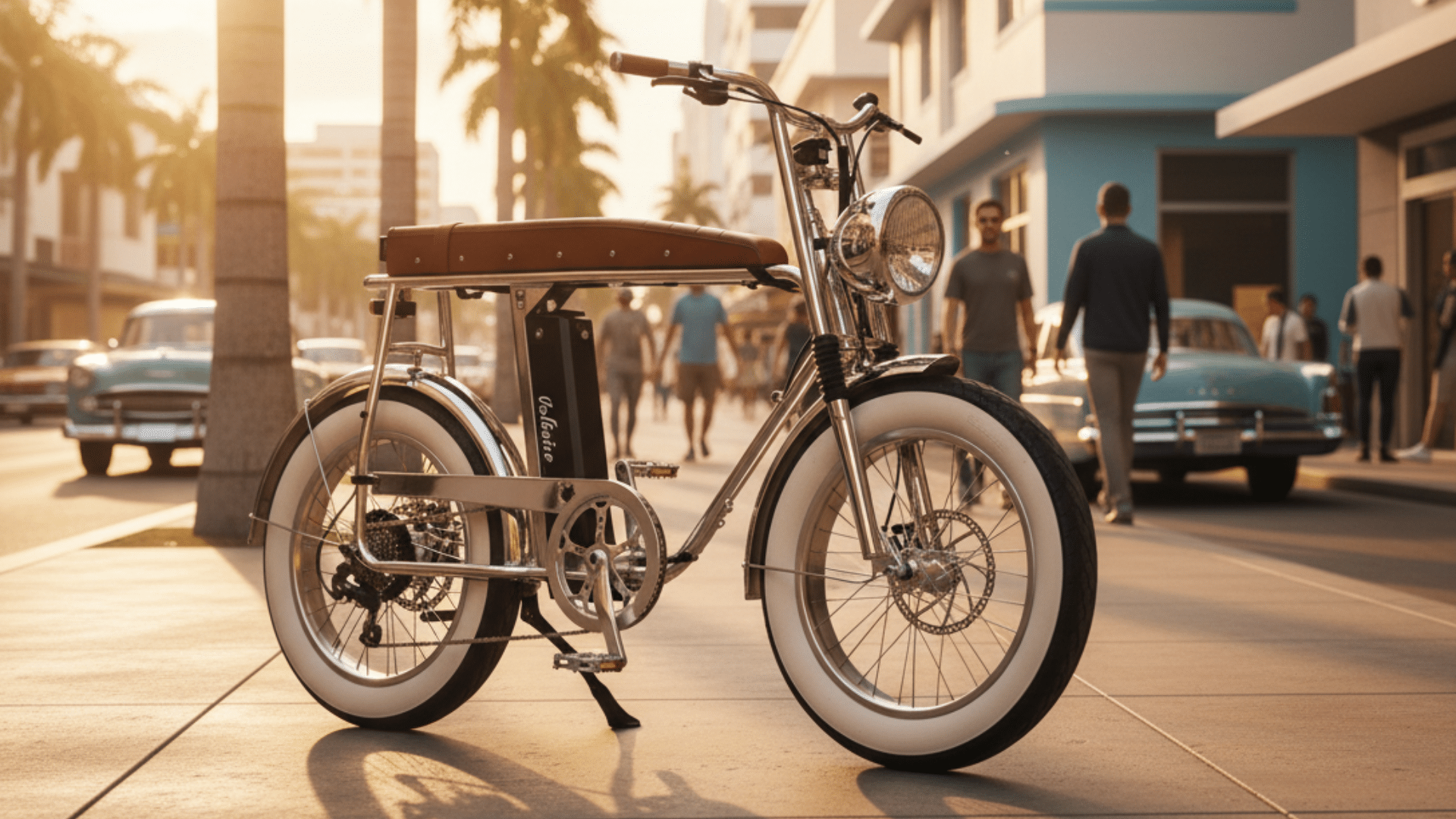 vélo électrique Voltaire Paname, fatbike biplace au design rétro et à la finition haut de gamme