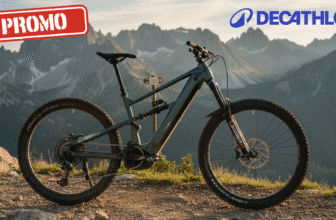 VTT électrique tout suspendu Lombardo Stilus E-Big Mountain en promotion chez Decathlon à 3999,99 €, automne 2025