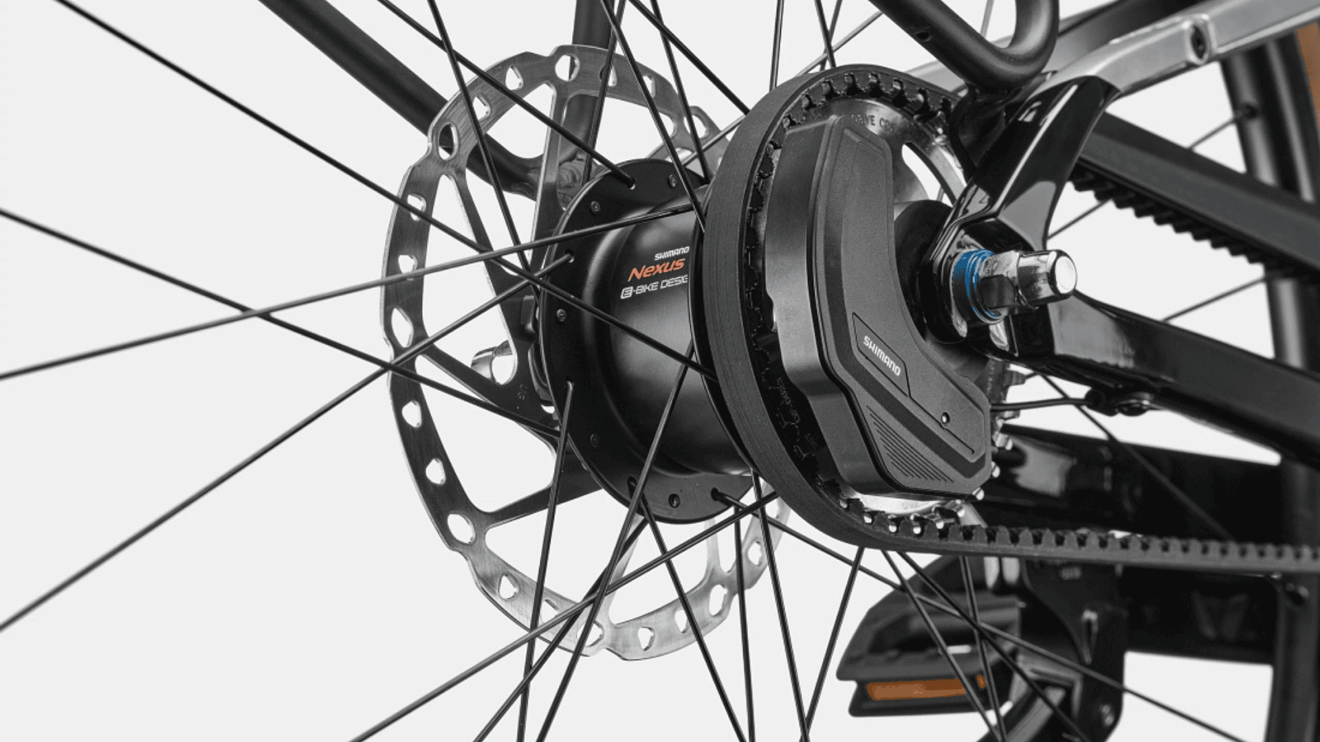 Gros plan du moteur Bosch Performance Line SX 60 Nm monté sur le Cannondale FlyingV