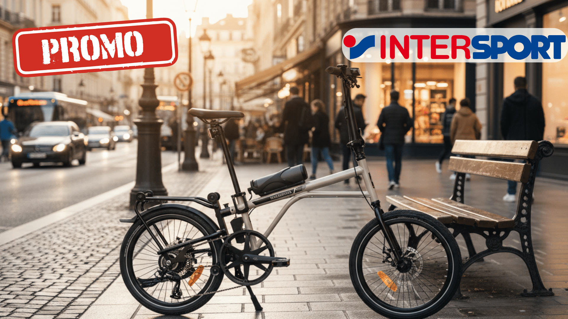 Vélo électrique pliant Nakamura Flexy Boost en promotion avec 200 € de réduction