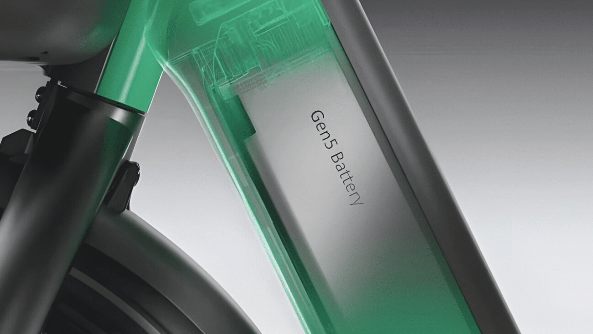 batterie du vélo électrique en libre-service Bolt alimentée par un panneau solaire intégré