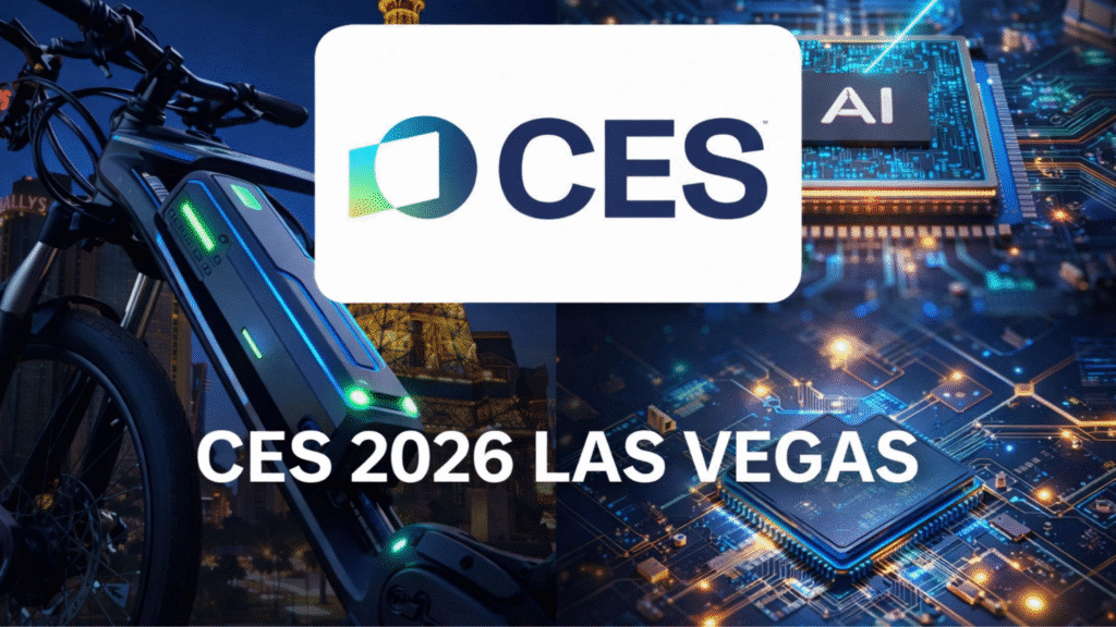 CES 2026 à Las Vegas : batteries à semi-conducteurs et intelligence artificielle appliquées au vélo électrique, au cœur des technologies embarquées