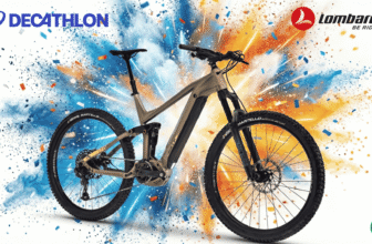 VTT électrique tout-suspendu Lombardo Stilus E-All Mountain en promotion chez Decathlon pendant les soldes d’hiver 2026