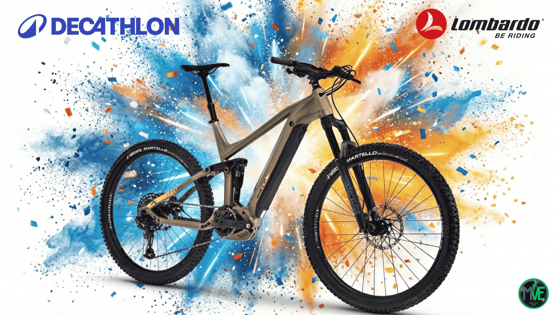 VTT électrique tout-suspendu Lombardo Stilus E-All Mountain en promotion chez Decathlon pendant les soldes d’hiver 2026
