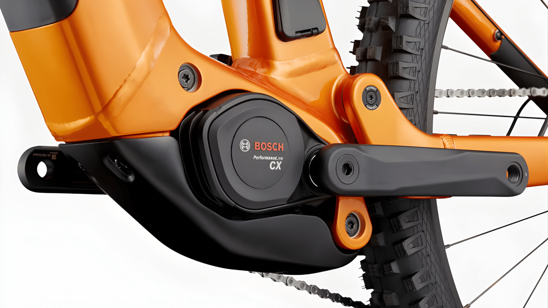 Moteur Bosch Performance Line CX 100 Nm monté sur le VTT électrique Cannondale Moterra 4